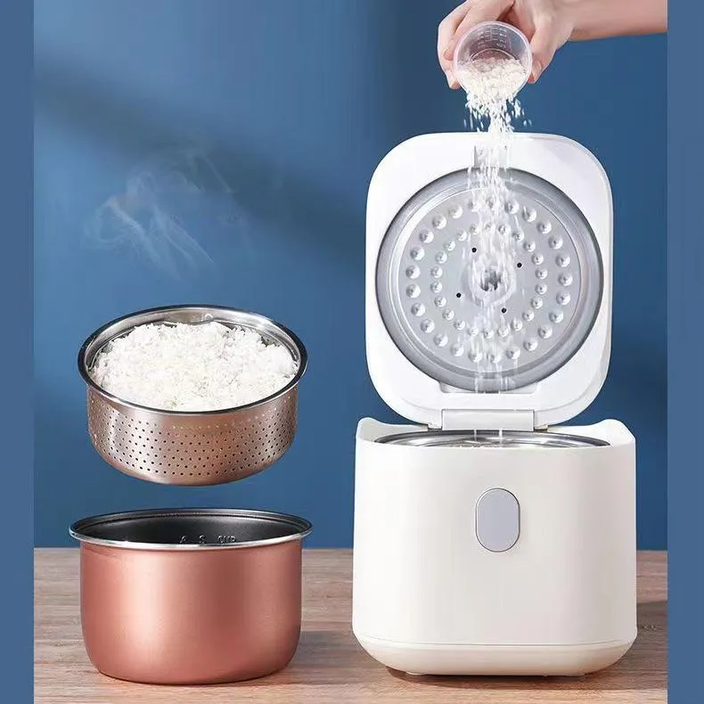 Smart 2.5L Rice Cooker with Touch-Screen, Nonstick Inner Pot