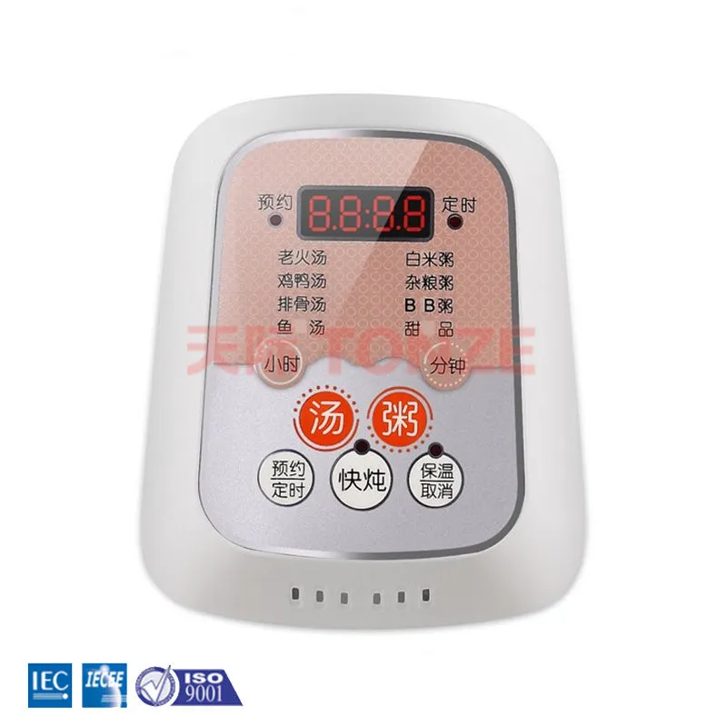 Tonze Factory OEM Electric Ceramic Soup Cooker 2L Stew Slow Cooker