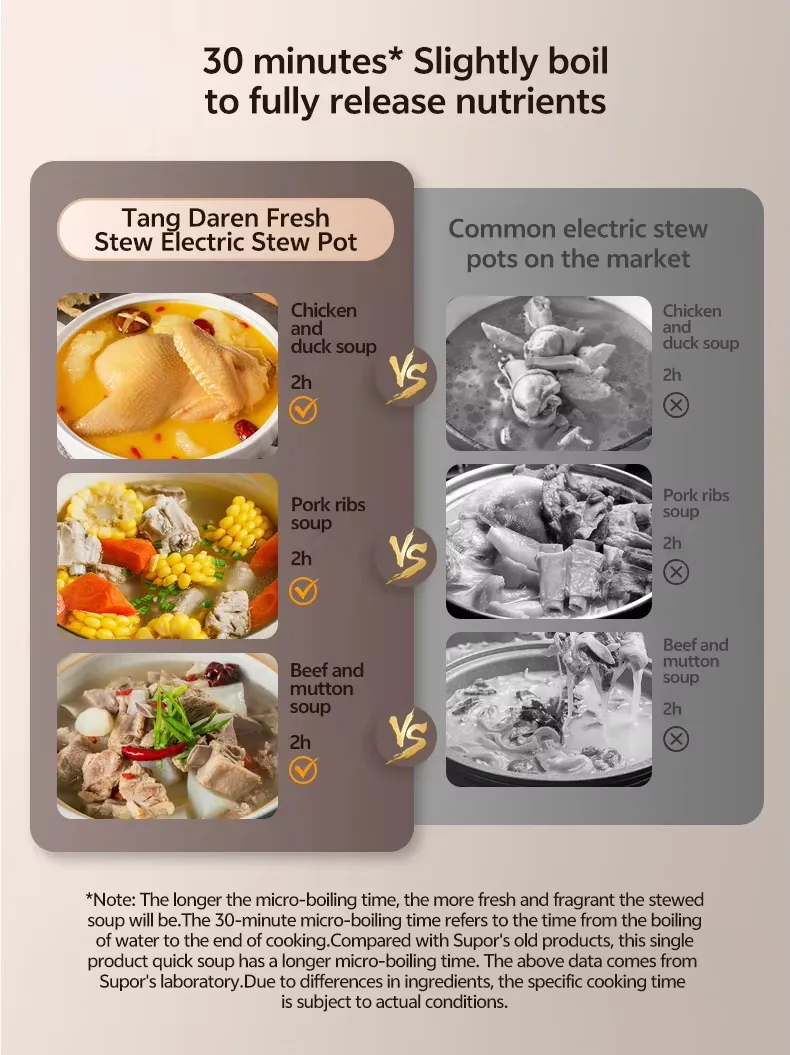 Non-Stick Stew Pot for Chicken, Duck, Fish, and Pork