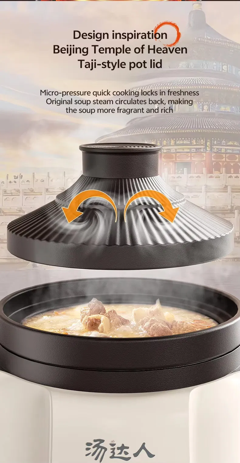 Non-Stick Stew Pot for Chicken, Duck, Fish, and Pork