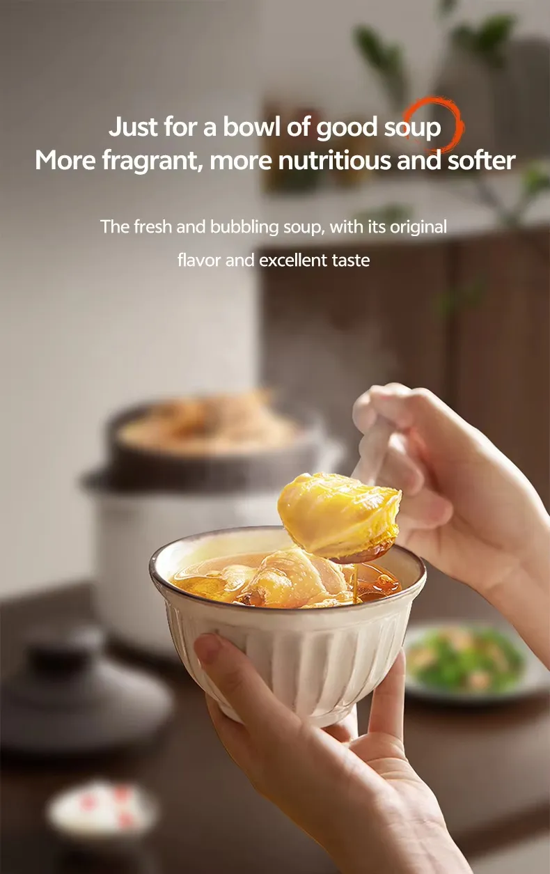 Premium Electric Purple Clay Stew Pot for Versatile Cooking