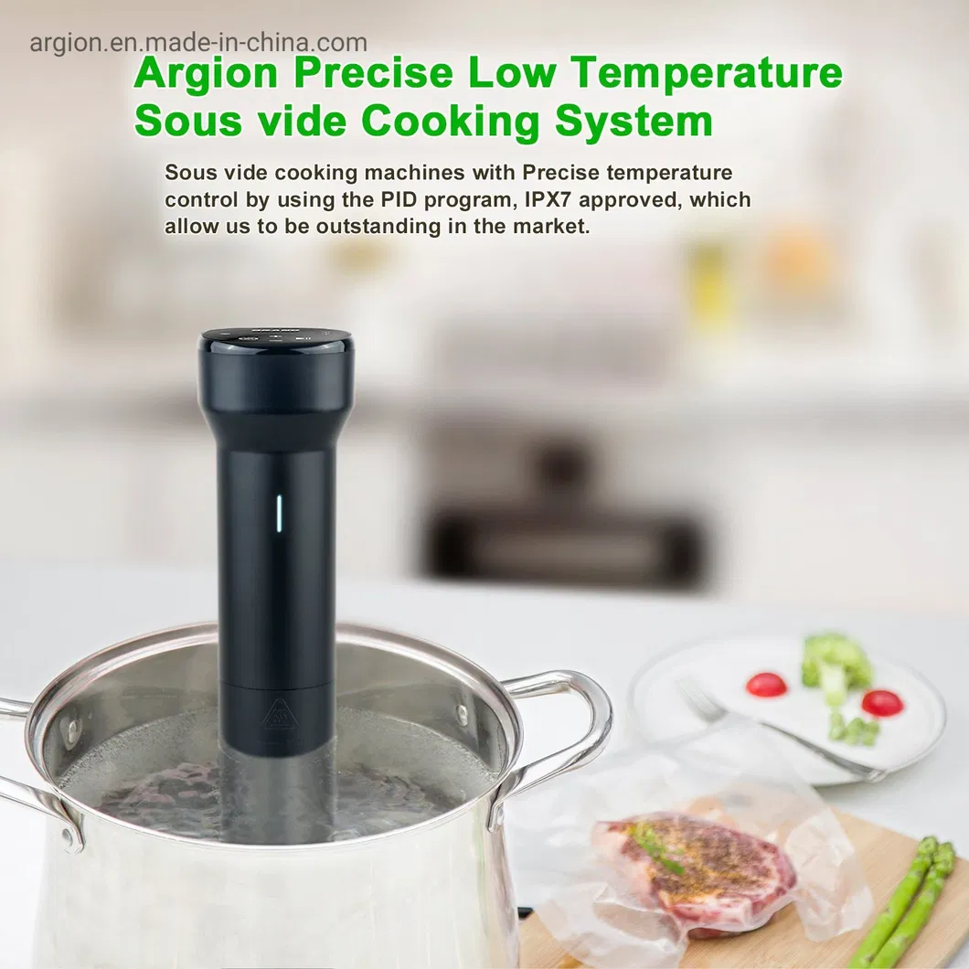 Home Use Ipx7 Waterproof Electric Slow Sous Vide Cooking Machine for Restaurant