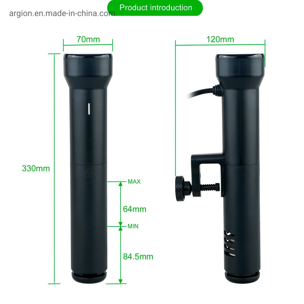 Home Use Ipx7 Waterproof Electric Slow Sous Vide Cooking Machine for Restaurant