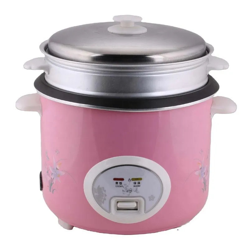 1.0/2.2/2.8L Customize Automatic Rice Cooker Olla Arrocera Bangladesh Malaysia Wholesales Stainless Steel Straight Type Rice Cooker