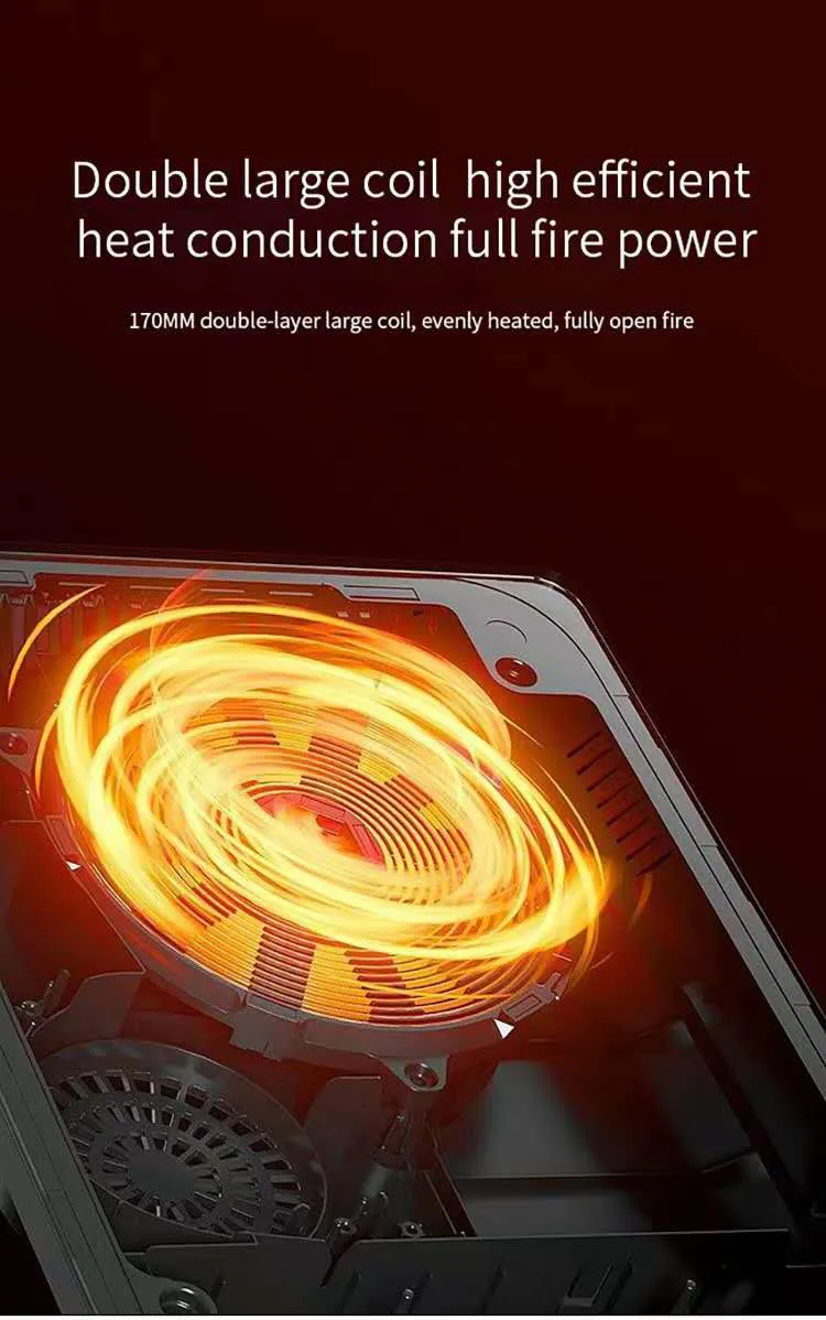 2025 Hot Sale Sensor Touch 1000- 2200W 110-240V Child Lock Unique Design Electric Stove Portable Electric Induction Cooker SKD CKD Factory Supplier