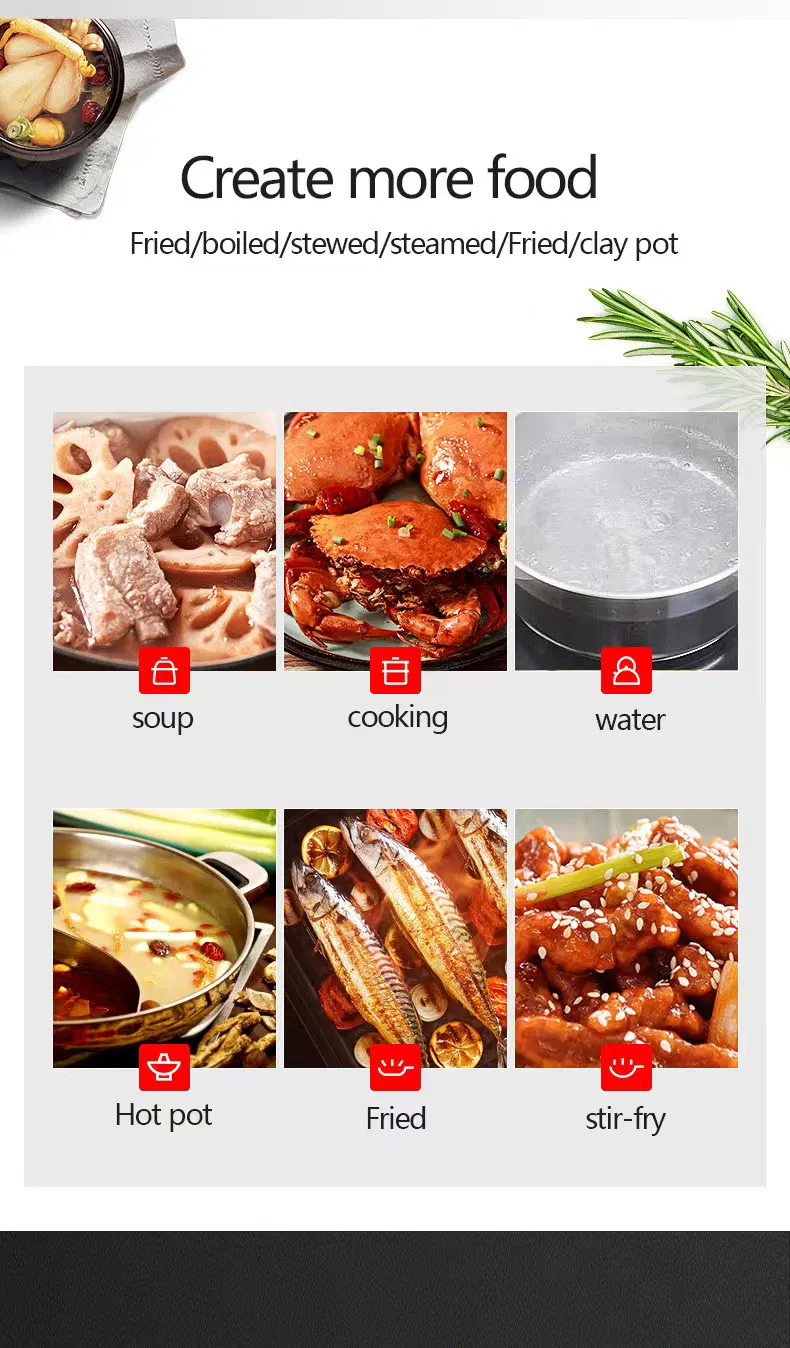 Newly Launched Induction Cooker Ultra Slim Induction Cooktop Touch Control Electric Stove Cooker with Best Quality for Wholesale Hotpot