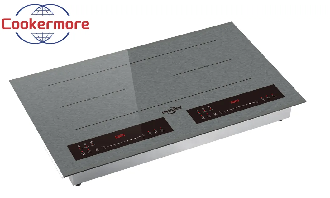 Blue Single Burner Crystal Plate 2000watt Induction/Infrared Cooker