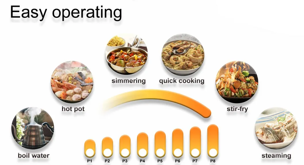 Household Item Multi-Function Cooking Pot for Restaurant Induction Hob with Ceramic Surface Induction Cooker Infrared Induction Cooker