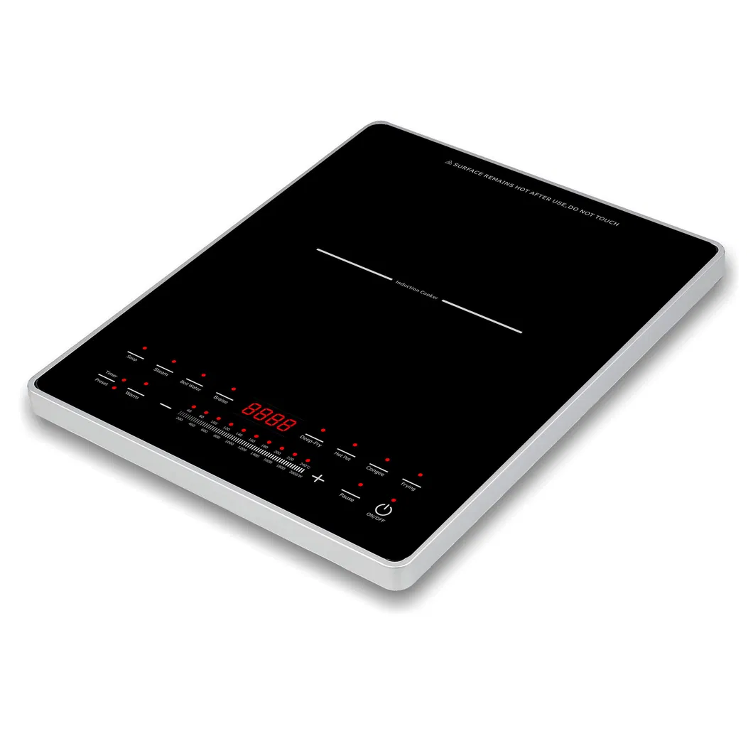 Single Induction Cooktop Slim Body Simple Function Electric Cooker