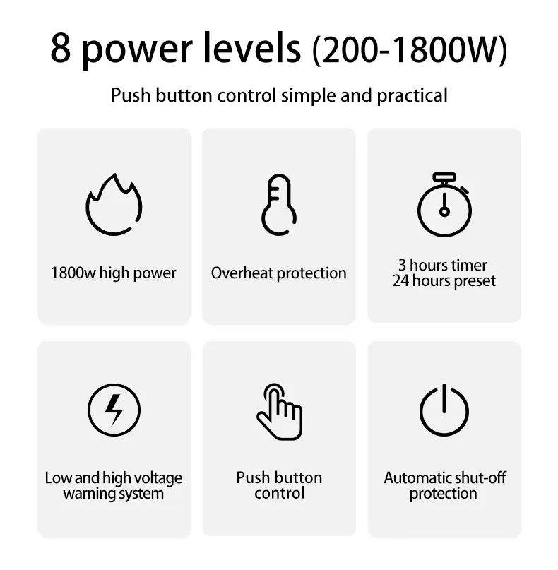 Mzd Induction Hob Household Induction Cooktop German Induction Cooker