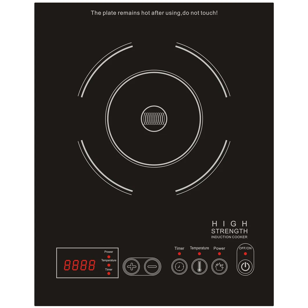 Single Best Portable Induction Cooktop Sensor Touch Control Ceramic Glass Electric Cooker