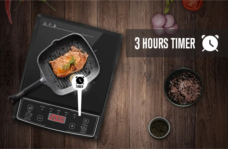 Mzd Induction Cooker German Induction Cooktop Induction Hob with Children's Lock