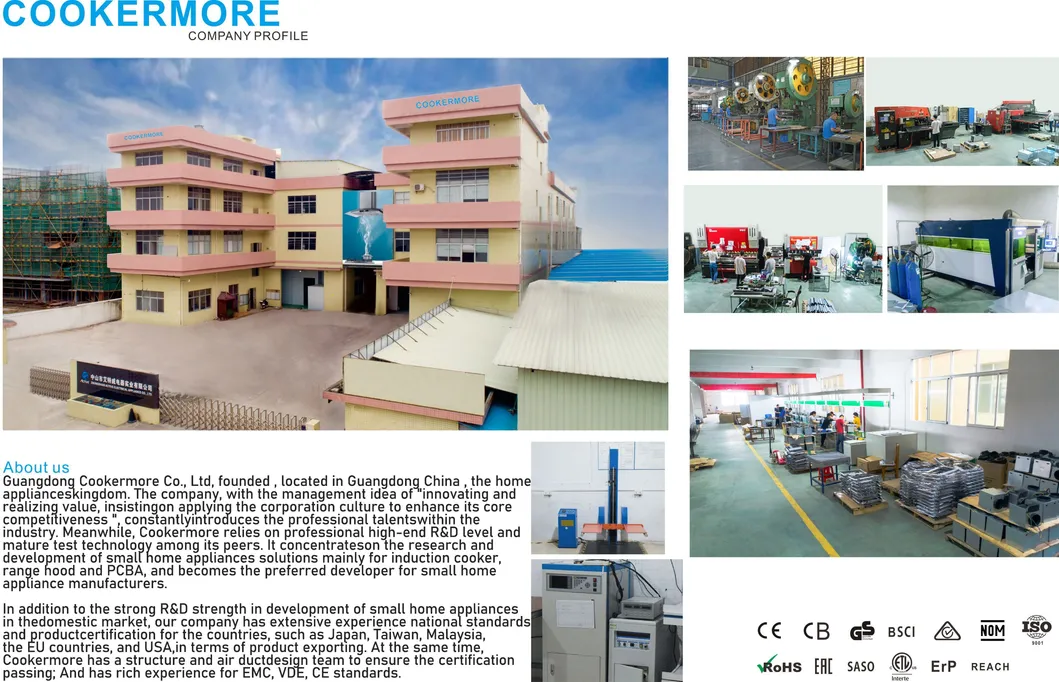 Round Design Factory Price Bulk Cargos Home Induction Equipment