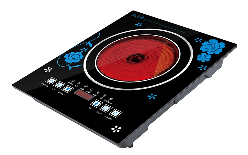 Multifunction Hot Plate Touch Control Infrared Cooker/Ceramic Cooker with SS ring
