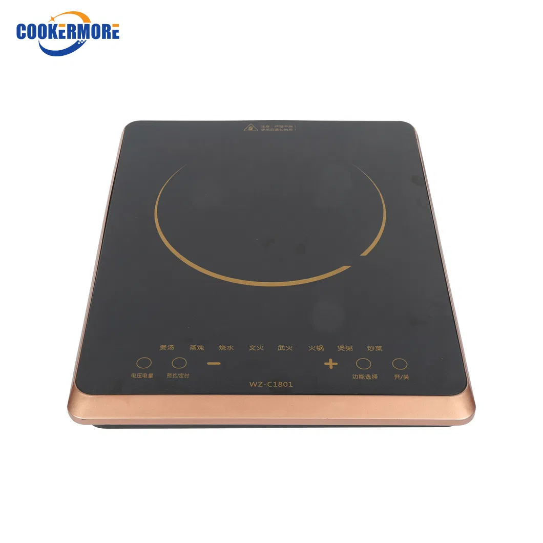 Touch Screen Portable Stove Electric Hot Plate CE CB RoHS Heating Single Burner Infrared Induction Cooker