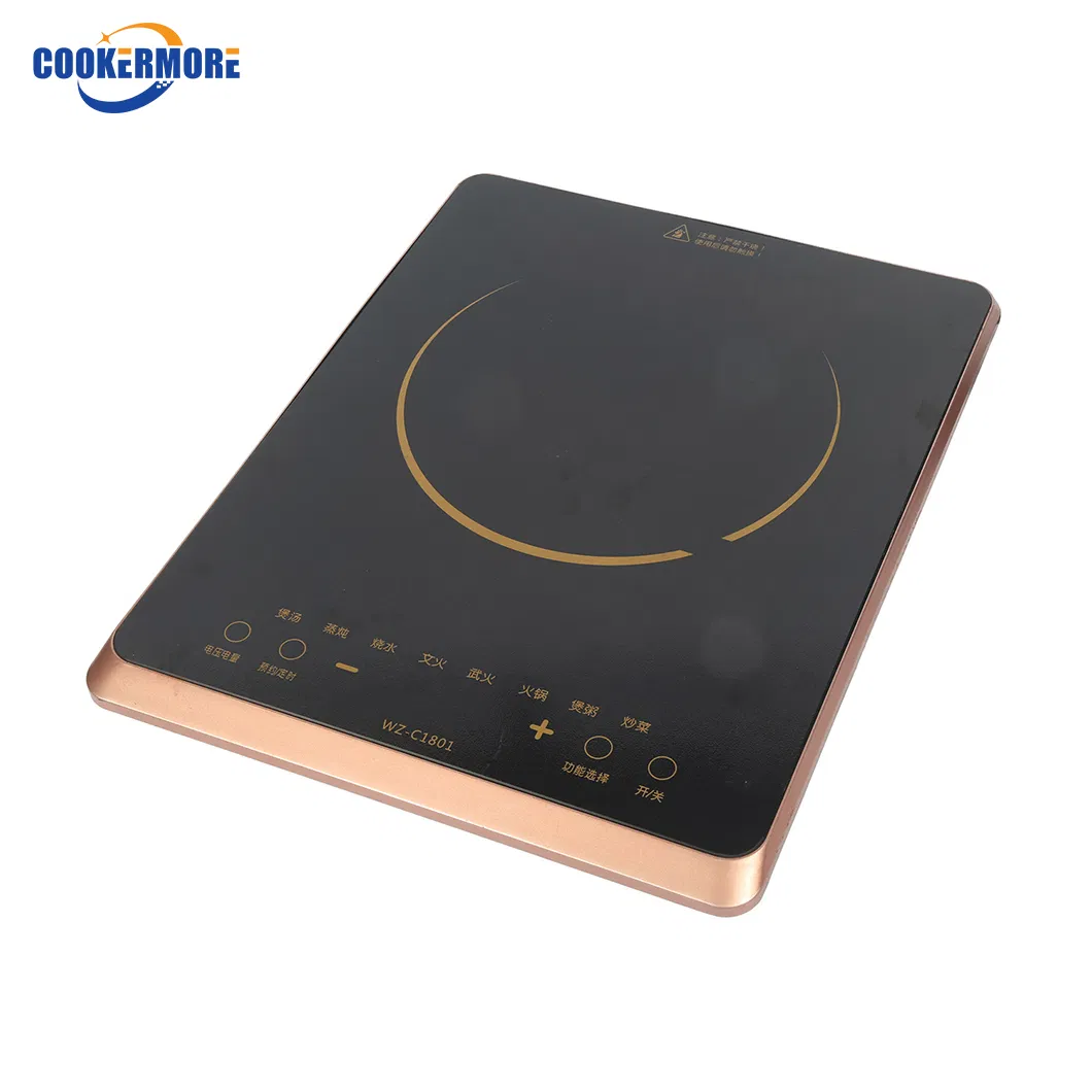 Touch Screen Portable Stove Electric Hot Plate CE CB RoHS Heating Single Burner Infrared Induction Cooker