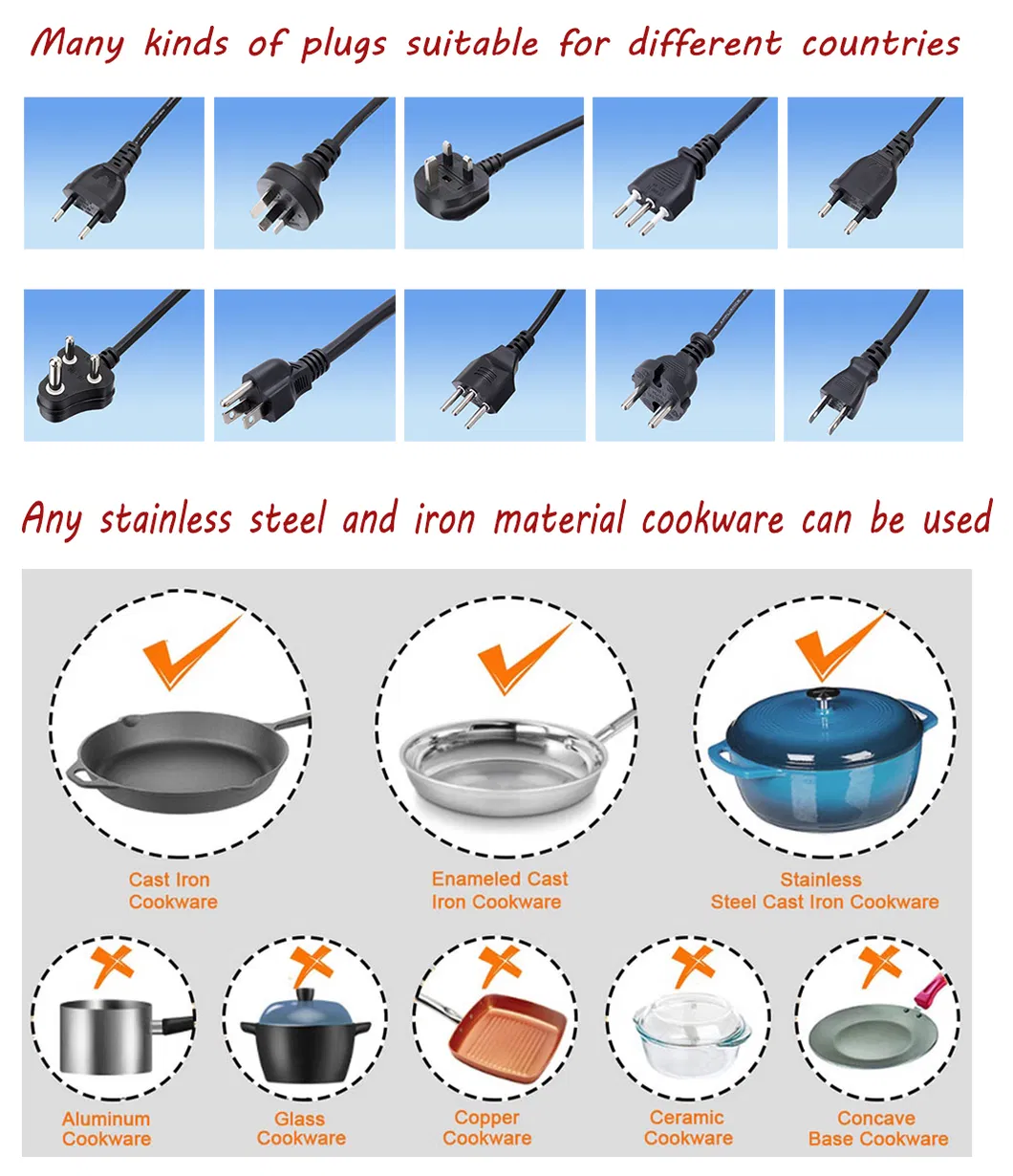 CECB certified Hot selling good quality induction cooker