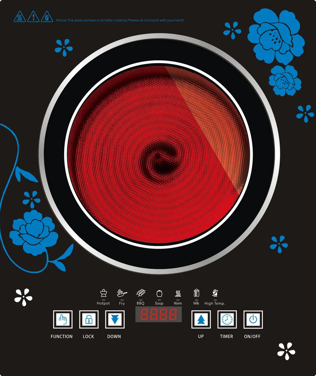 Kitchen Appliances Ceramic Infrared Cooker Electric Cooking Stove Infrared Cooktop