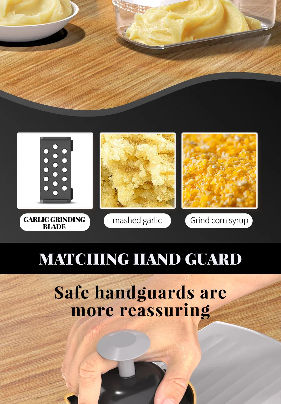 Ds-5222WH Vegetable Chopper and Spiralizer - Food Chopper with Container, Fruit Slicer, Kitchen Gadgets &amp; Accessories, Home Essentials (15 in 1, White)