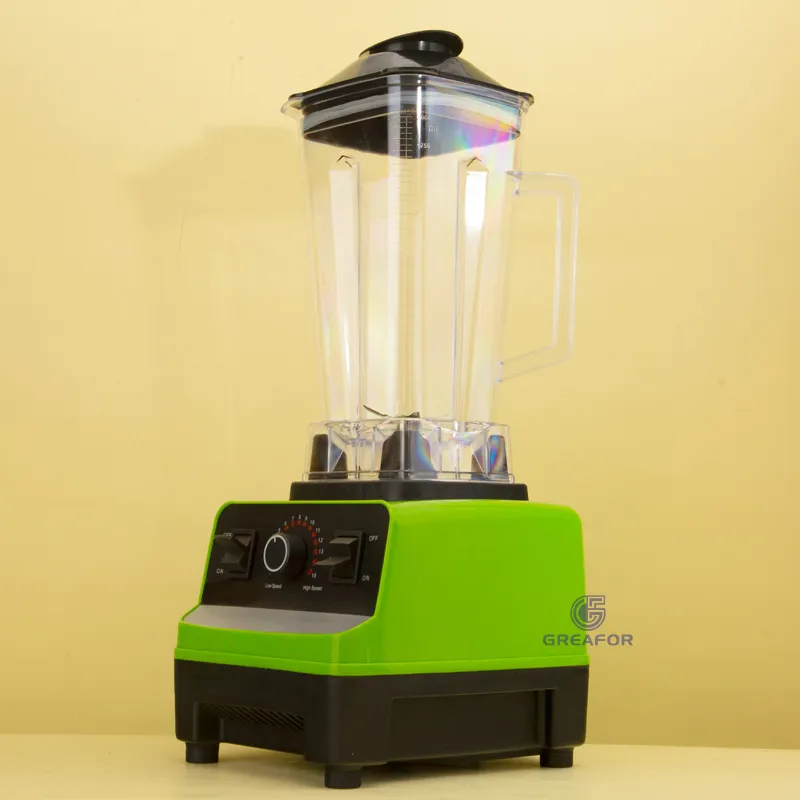 Heavy Duty 2 Cups 4500W Multifunction Blender Robot Commercial 2 in 1 Food Fruit Juicer