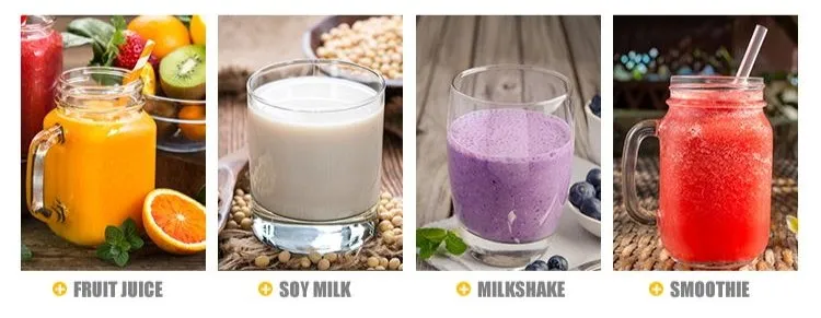 OEM Powerful 1.5L Stainless Steel Commercial Electric Juicer Food Mixer Ice Blender