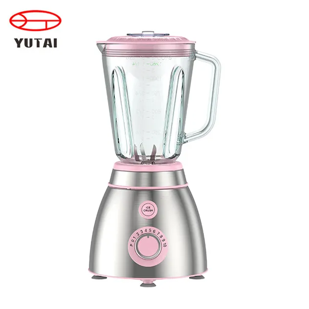 OEM Powerful 1.5L Stainless Steel Commercial Electric Juicer Food Mixer Ice Blender