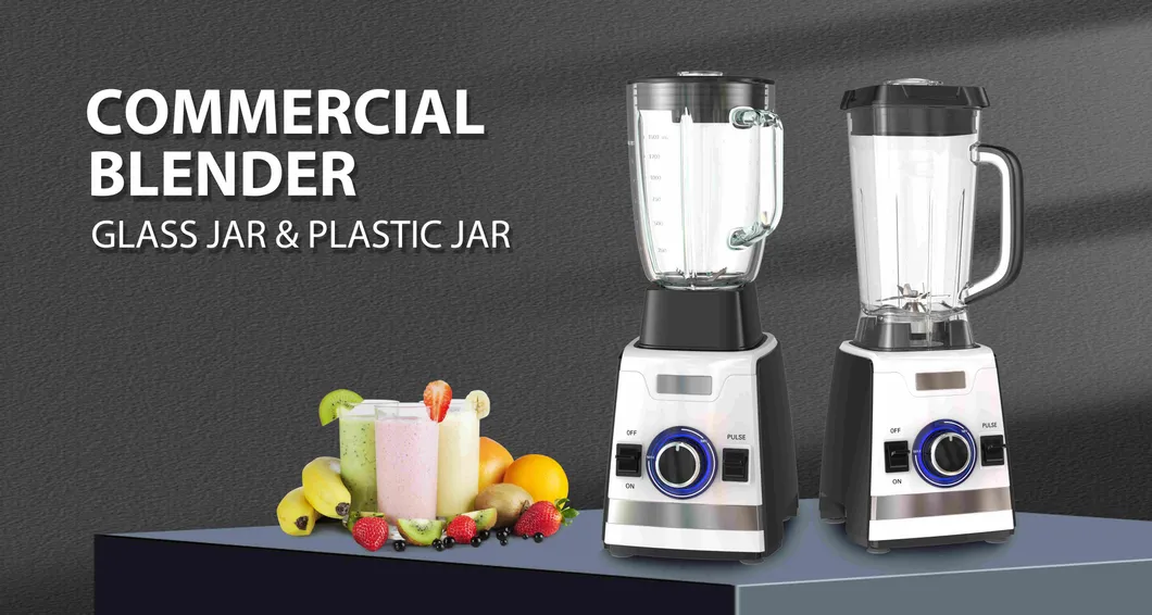 Kitchen Appliance Commercial Food Electric Fruit Smoothie Vegetable Mixer High Speed Blender