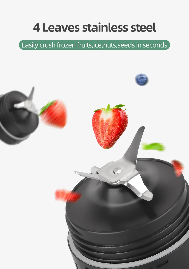 2020 New Style Professional Smoothie Mixer 1.3L Drinking Blender