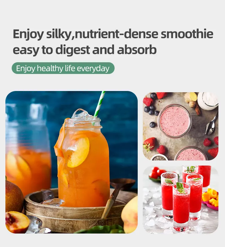 2020 New Style Professional Smoothie Mixer 1.3L Drinking Blender