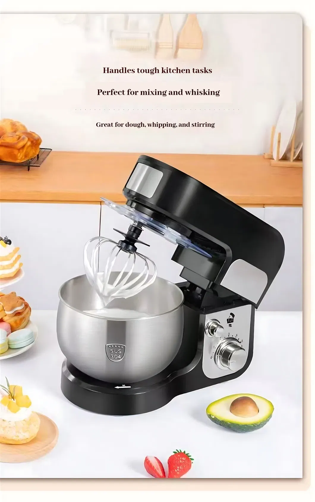 Bakery Dough Mixer with Refrigeration System and Automatic Temperature Control