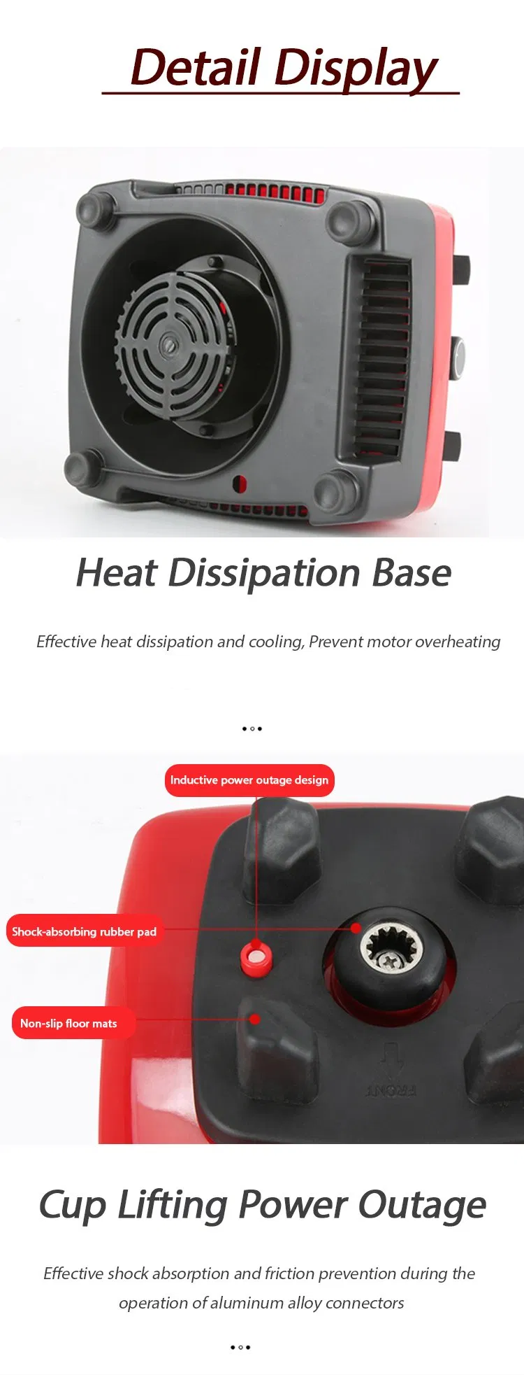 Adjustable Speed Smoothie Mixer Grinder Fresh Juicer Blender