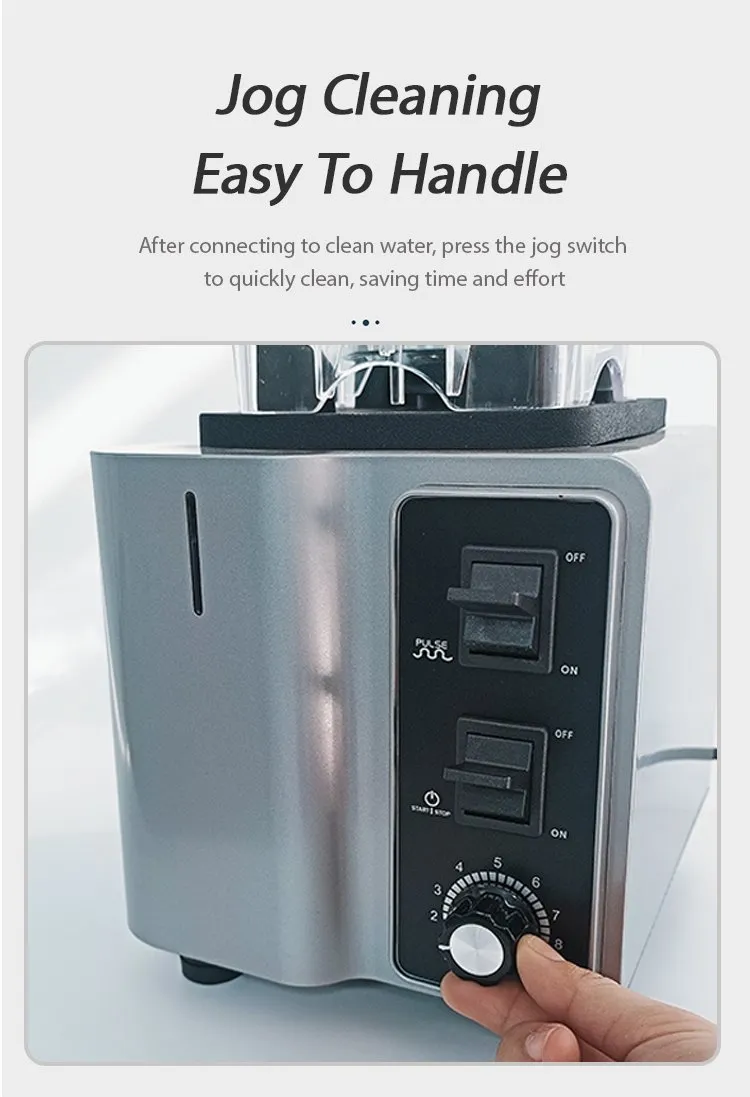 High Speed Sound Proof Food Blender Ice Icecream Smoothie Maker Heavy Duty Kitchen Blender