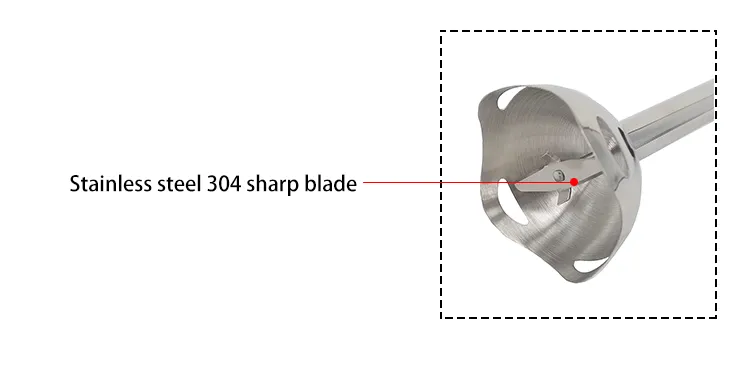 Householdhigh Quality DC Motor Multi-Function Immersion Hand Stick Blender