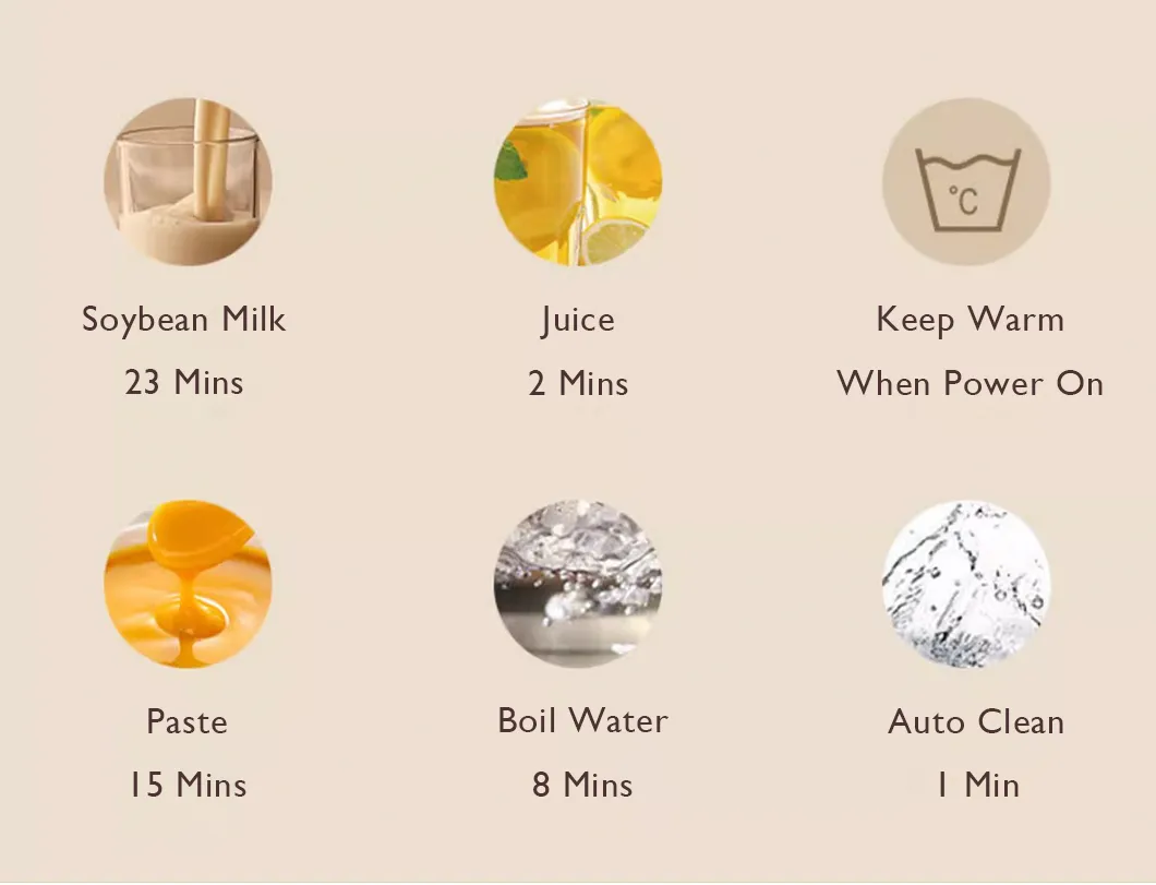 Sleek White Design 1L Compact Blender for Small Family Use