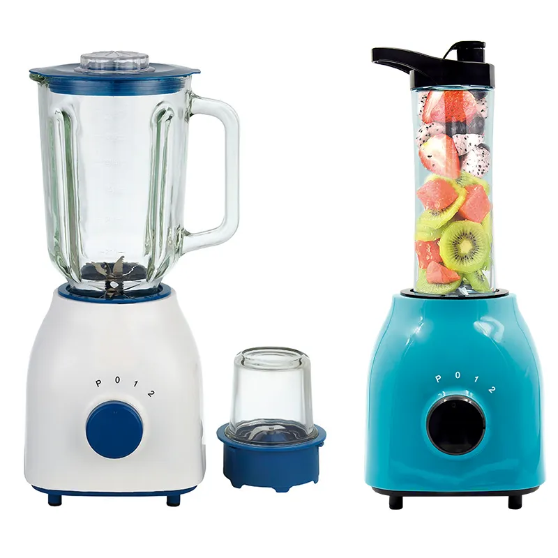 Kitchen Appliance Food Processor Smoothie Juicer Mixer Hand Free Stirrer Bean Meat Grinder Chopper Mixture Mill Fruit Blender with Ice Crusher Blades