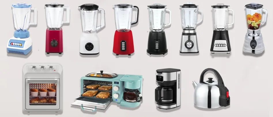 Kitchen Appliance Food Processor Smoothie Juicer Mixer Hand Free Stirrer Bean Meat Grinder Chopper Mixture Mill Fruit Blender with Ice Crusher Blades