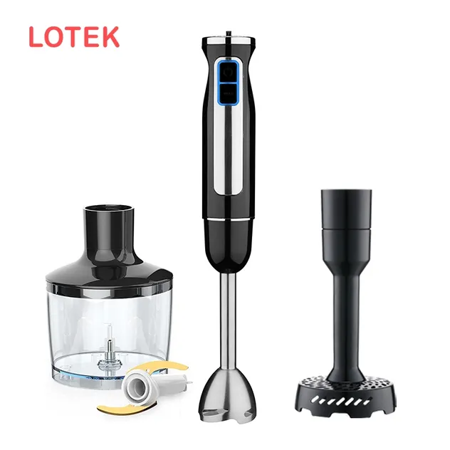 Hiqh Quality 1200W DC Motor with Variable Speed Immersion Hand Blender