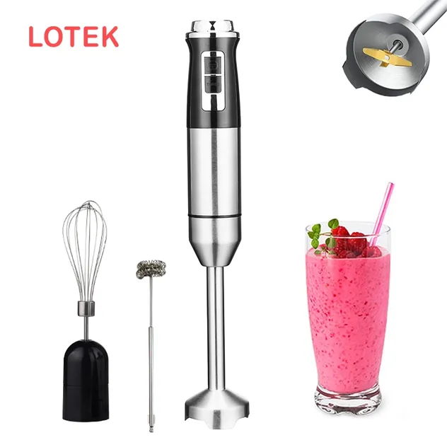 Hiqh Quality 1200W DC Motor with Variable Speed Immersion Hand Blender