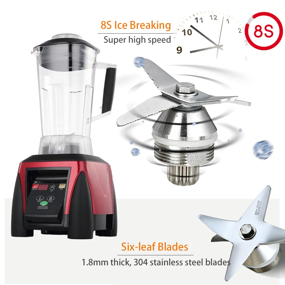 2025 Manenda 2.5HP Heavy Duty Professional Multi Commercial Blender