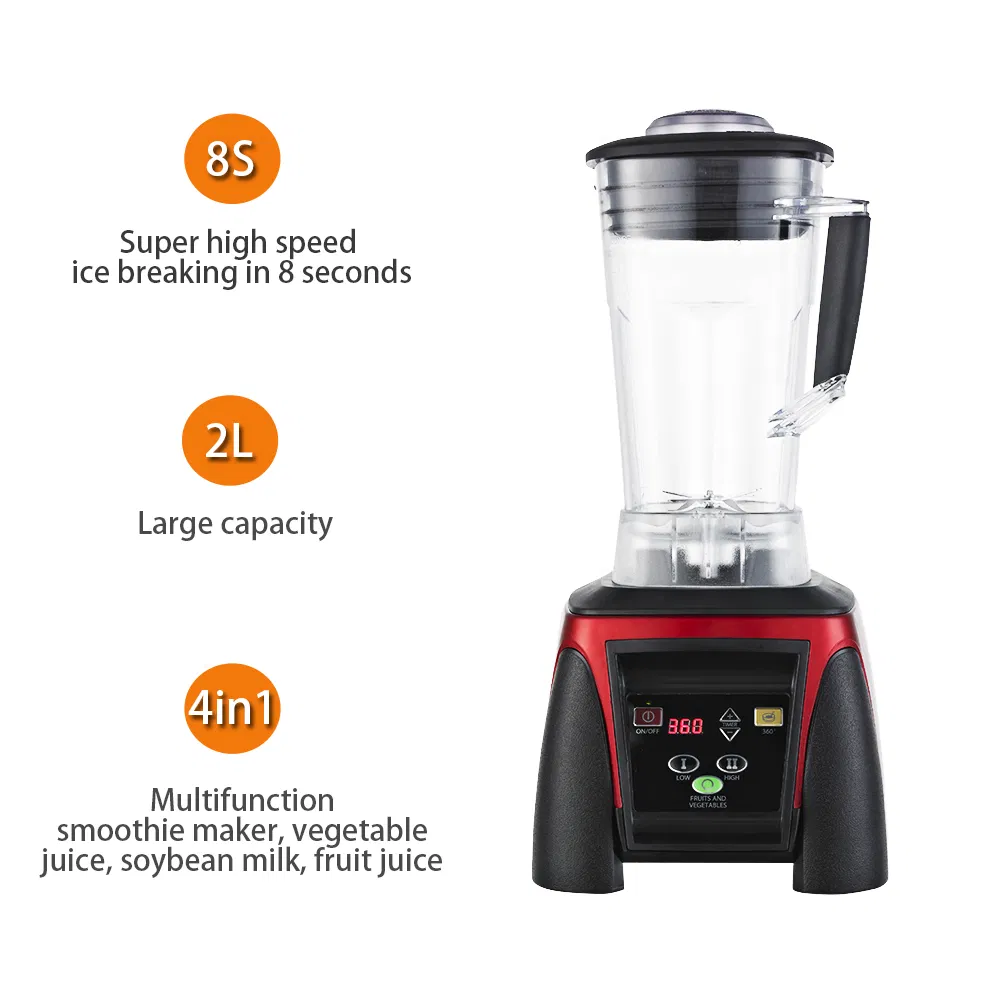 2025 Manenda 2.5HP Heavy Duty Professional Multi Commercial Blender