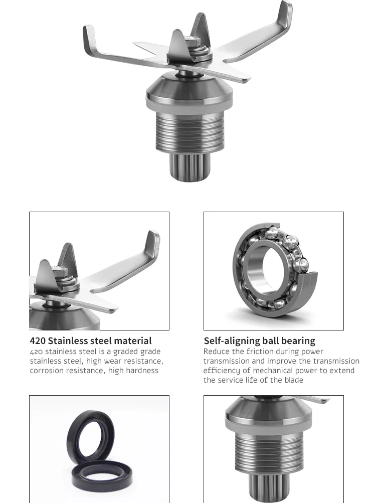 Professional Heavy Duty Healthy Smoothie Juicer Commercial Vacuum Smoothie Blender