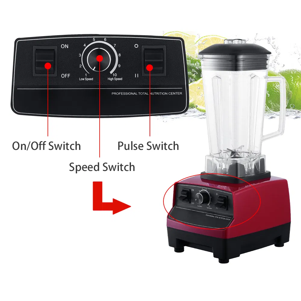 2025 2HP Manenda 1500watt Bar Kitchen Commercial Blender