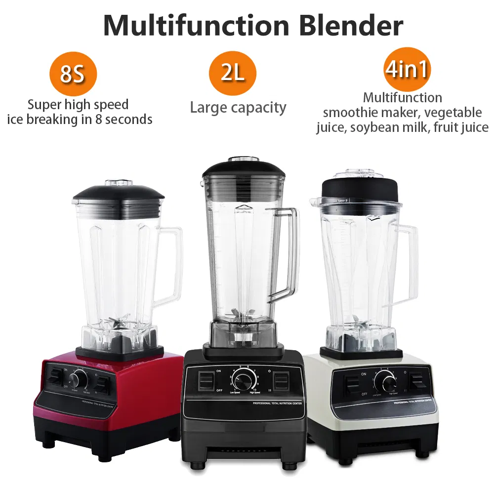 2025 2HP Manenda 1500watt Bar Kitchen Commercial Blender