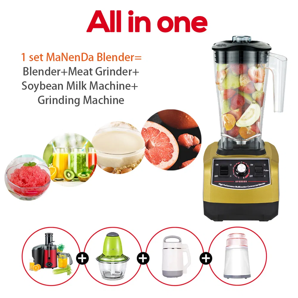 1680watt Manenda 2025 Heavy-Duty Blender for Smoothies and Shakes