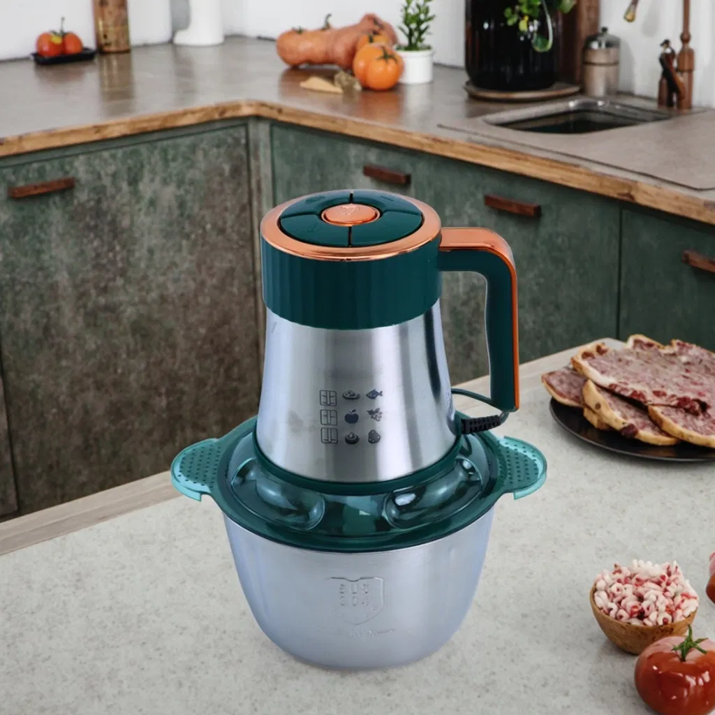 High Quality Professional Household Stainless Steel Electric Meat Grinder, Quiet Operation