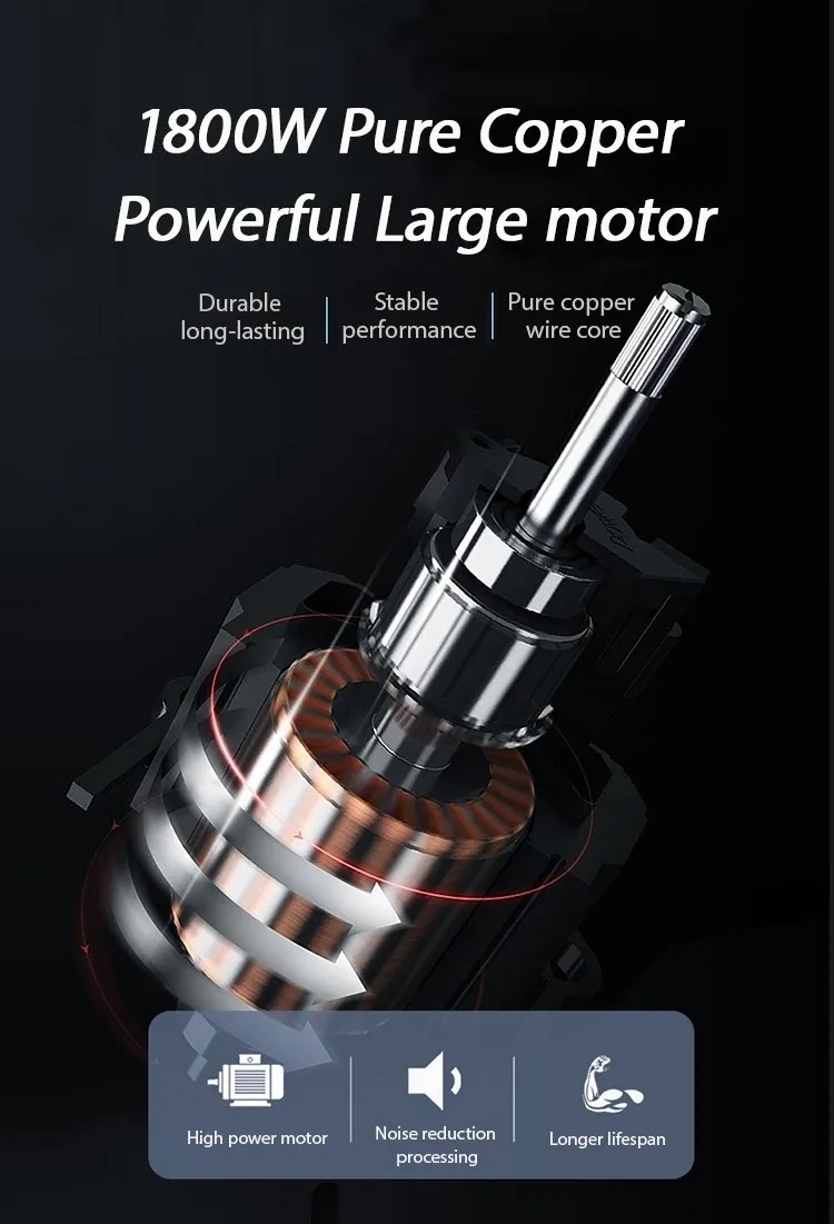 Electric Smoothie Mixer Blender Fruit Mixer Power Commercial Food Processor Blender