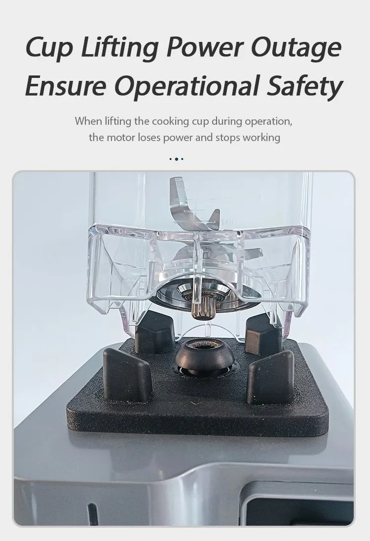 Electric Smoothie Mixer Blender Fruit Mixer Power Commercial Food Processor Blender