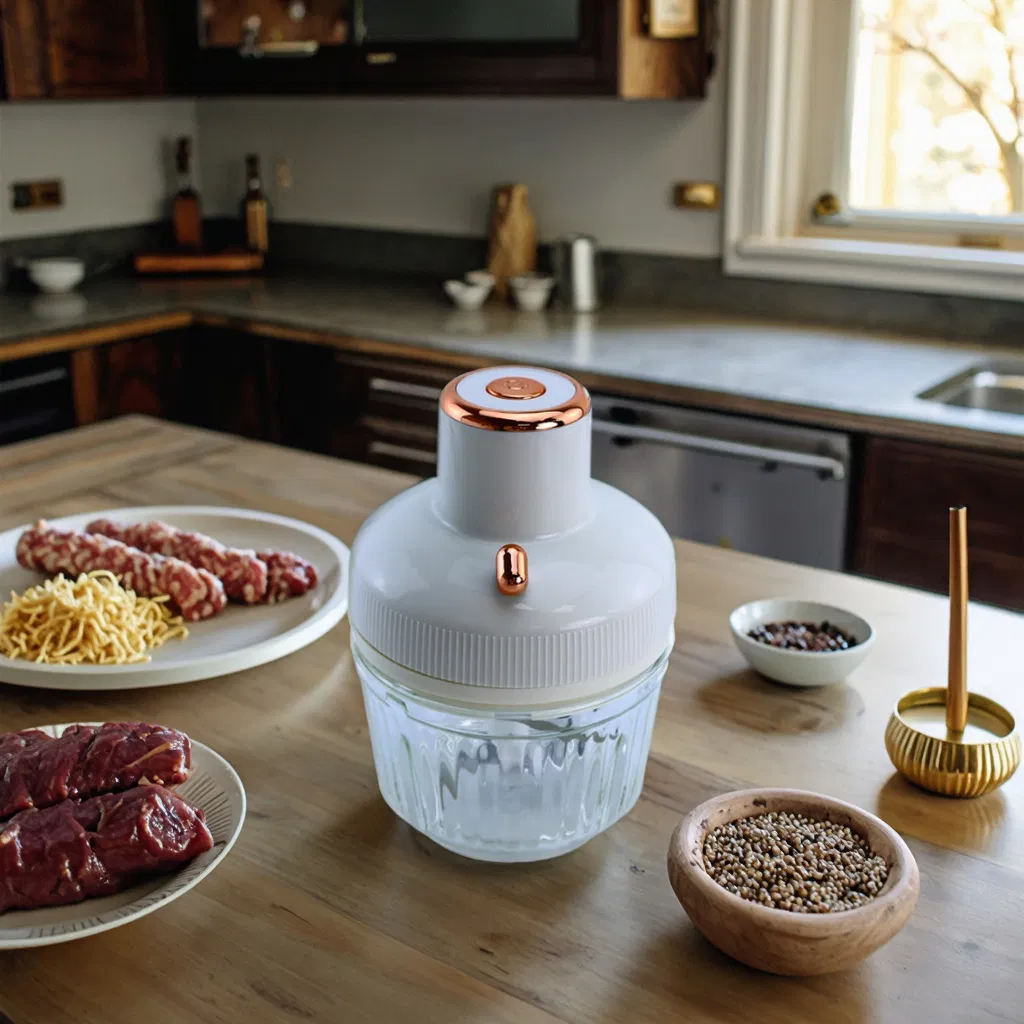 Modern 1000W 220V-240V Electric Meat Grinder 2.5L Household Stainless Steel Grinder