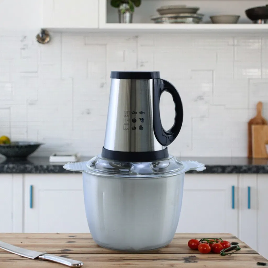 Multifunctional Electric Meat Grinder and Slicer with Large Capacity European and American Household Meter