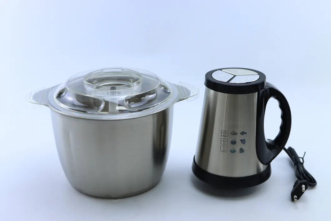 Multifunctional Electric Meat Grinder and Slicer with Large Capacity European and American Household Meter